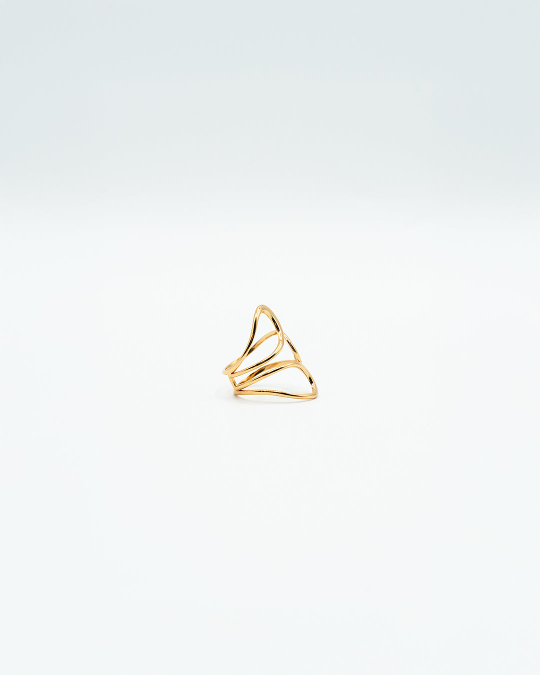 Anello - Spirali oro