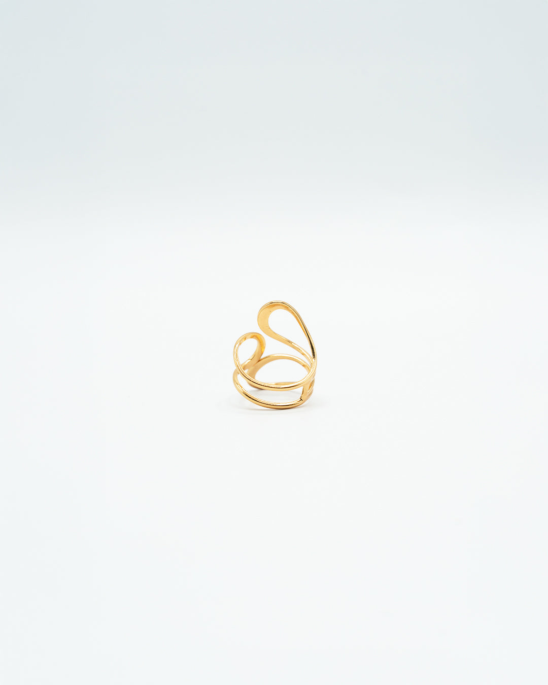 Anello - Spirali oro