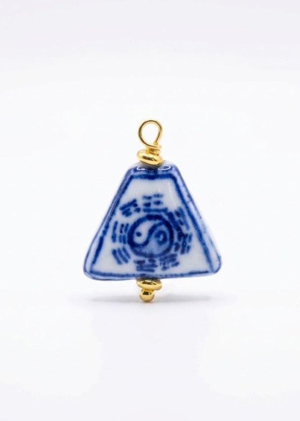 Charm Triangolo yin yang