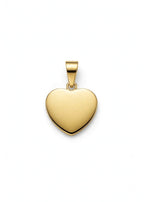 Charm Targhetta cuore per incisione