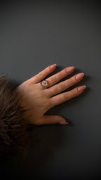 Anello Cuore fluido