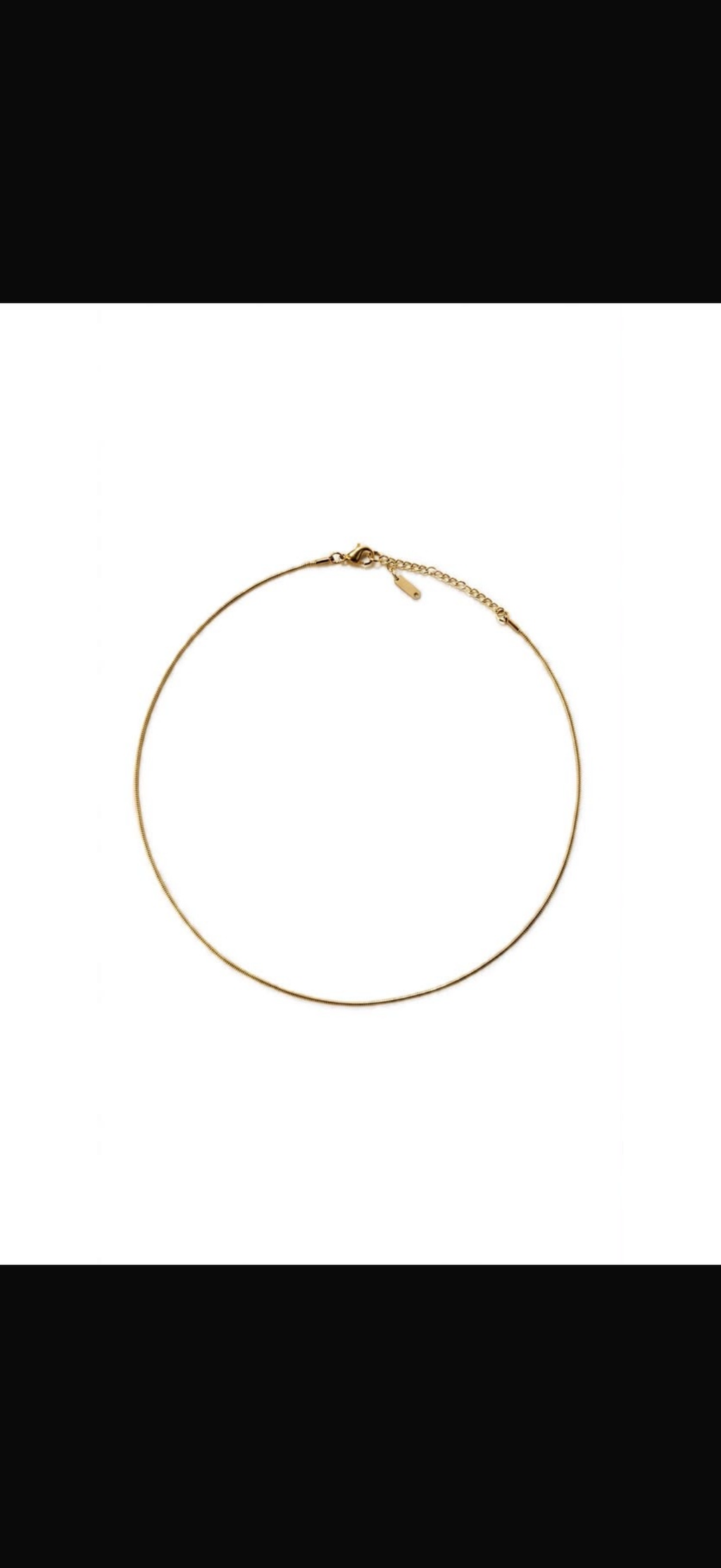 Collana Catenina Acciaio coda di topo