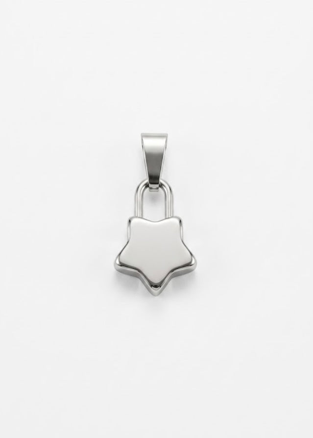 Charm Lucchetto stella