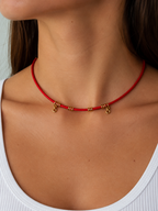 Collana Magnetica Colorata - Rossa