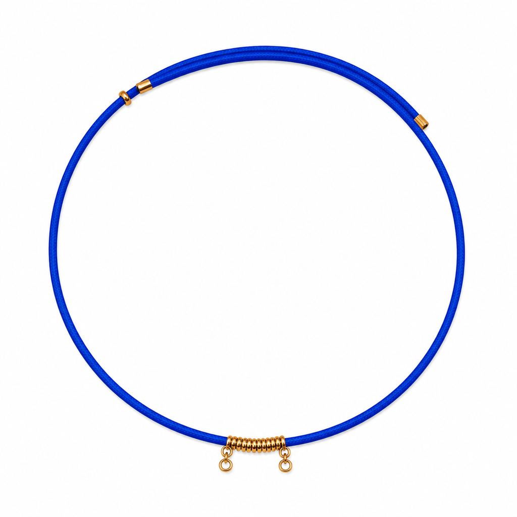 Collana Magnetica Colorata - Electric Blue