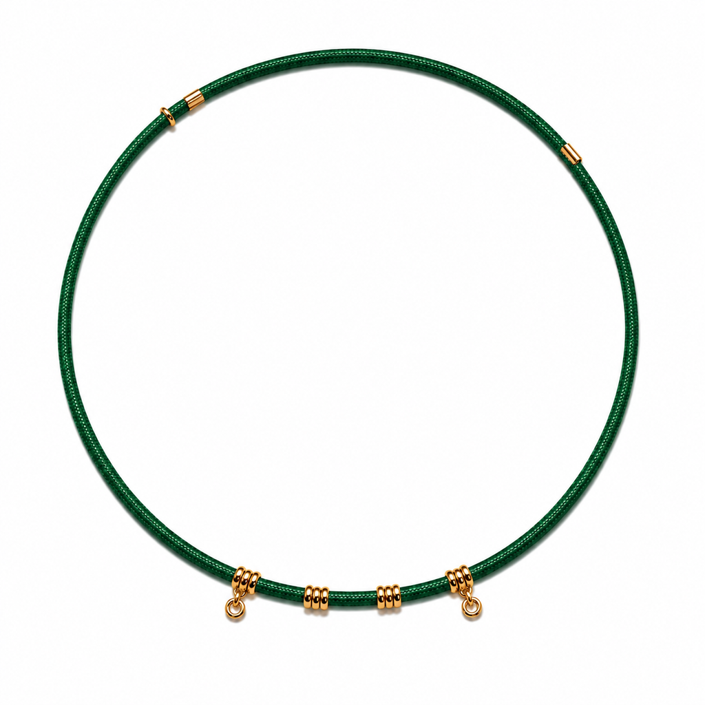 Collana Magnetica Colorata - Verdone