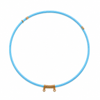 Collana Magnetica Colorata - Azzurra