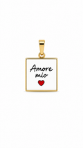 Charm Messaggio Dorato – Modello 5