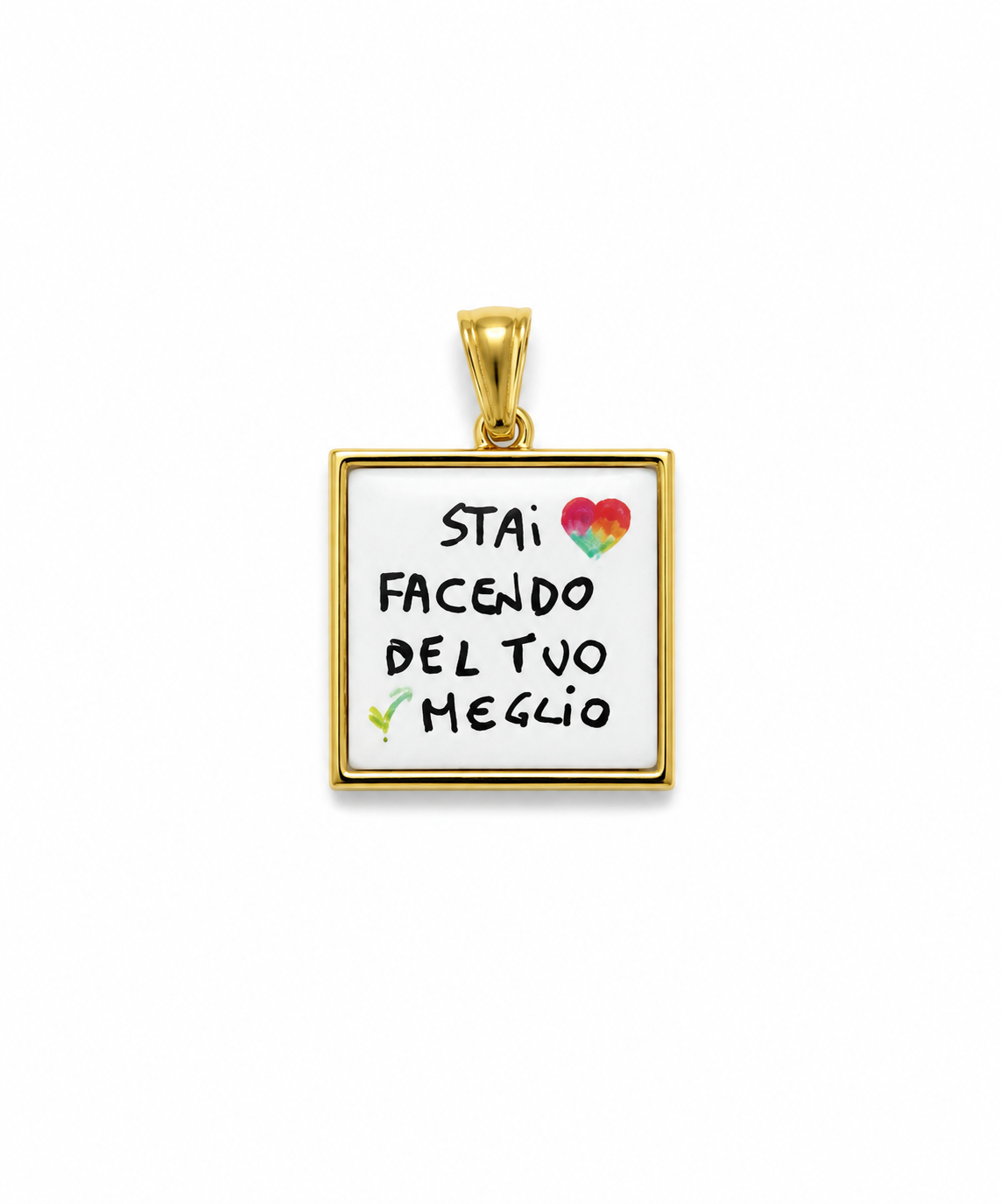 Charm “ stai facendo del tuo meglio “