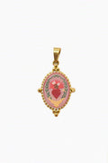 Charm Cuore sacro rosa