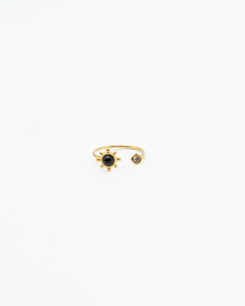 Anello - Cerchietto sole oro