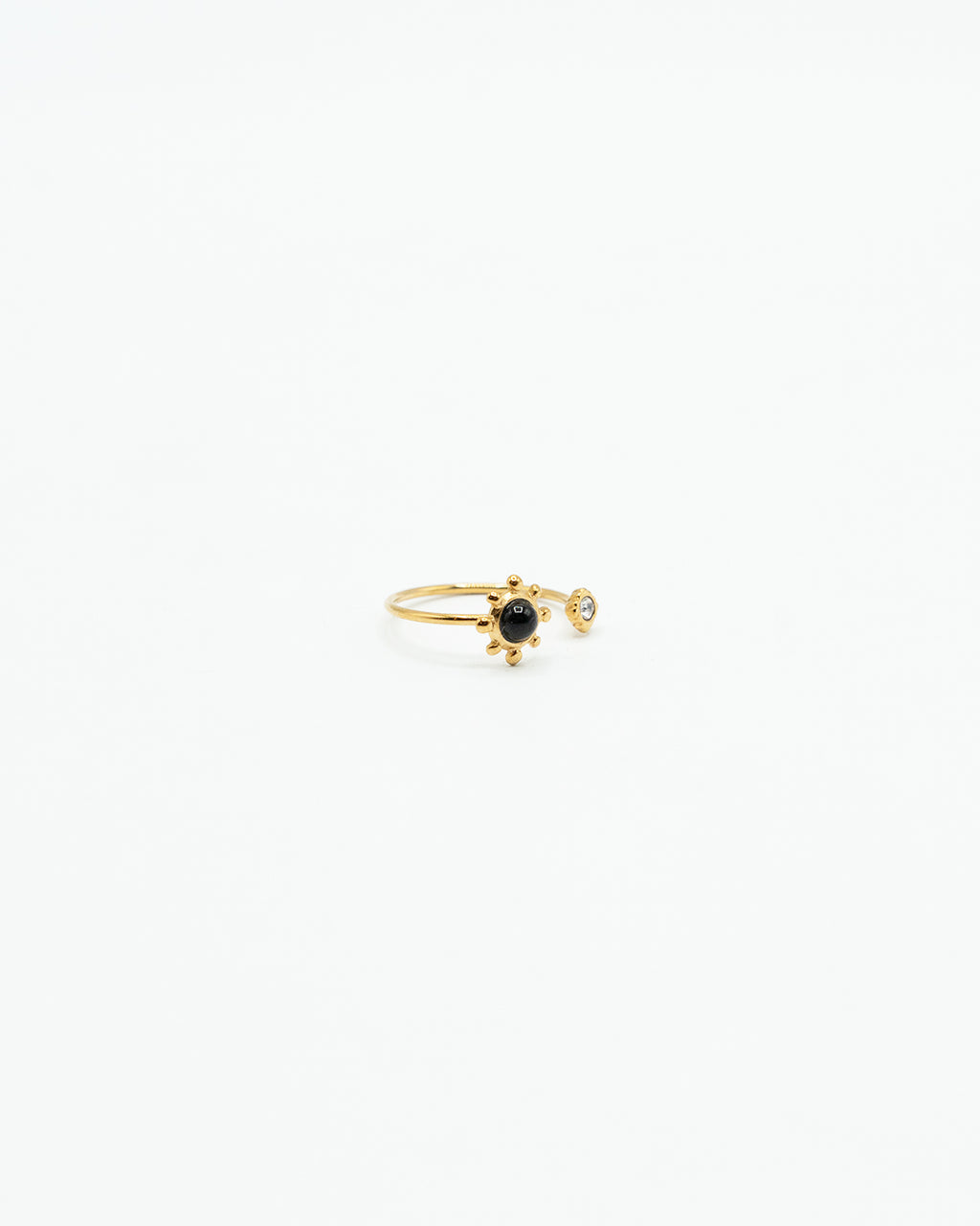 Anello - Cerchietto sole oro