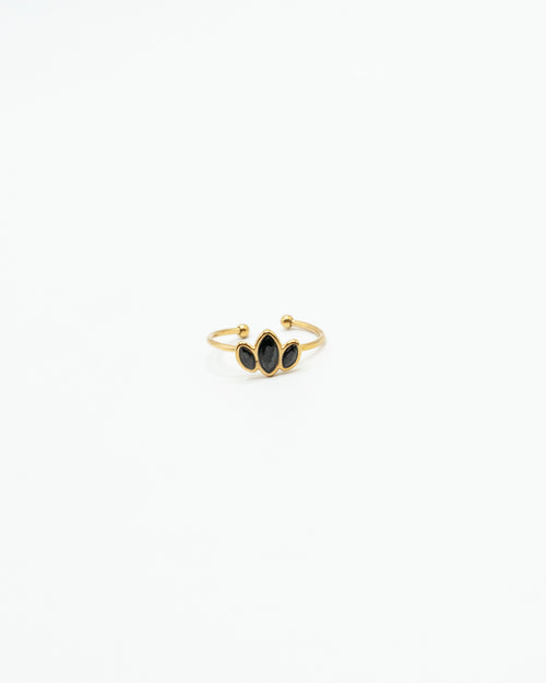 Anello - Coroncina di pietre