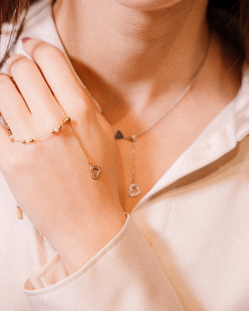 Collana - Cuore Riflesso