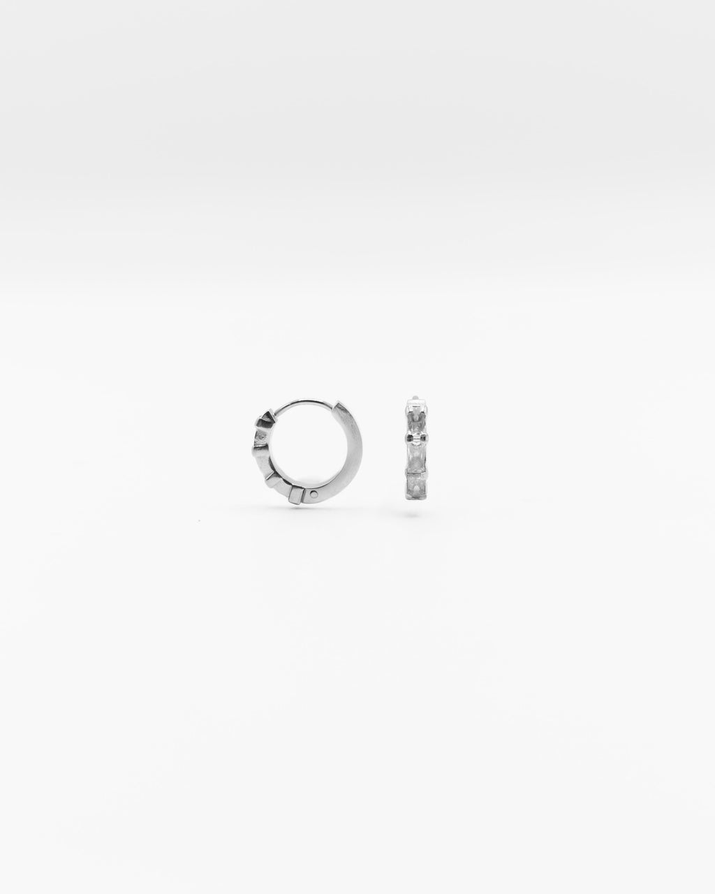 Orecchini - Pietre rettangolari piccole