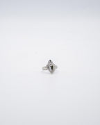 Anello - Cuore sacro argento