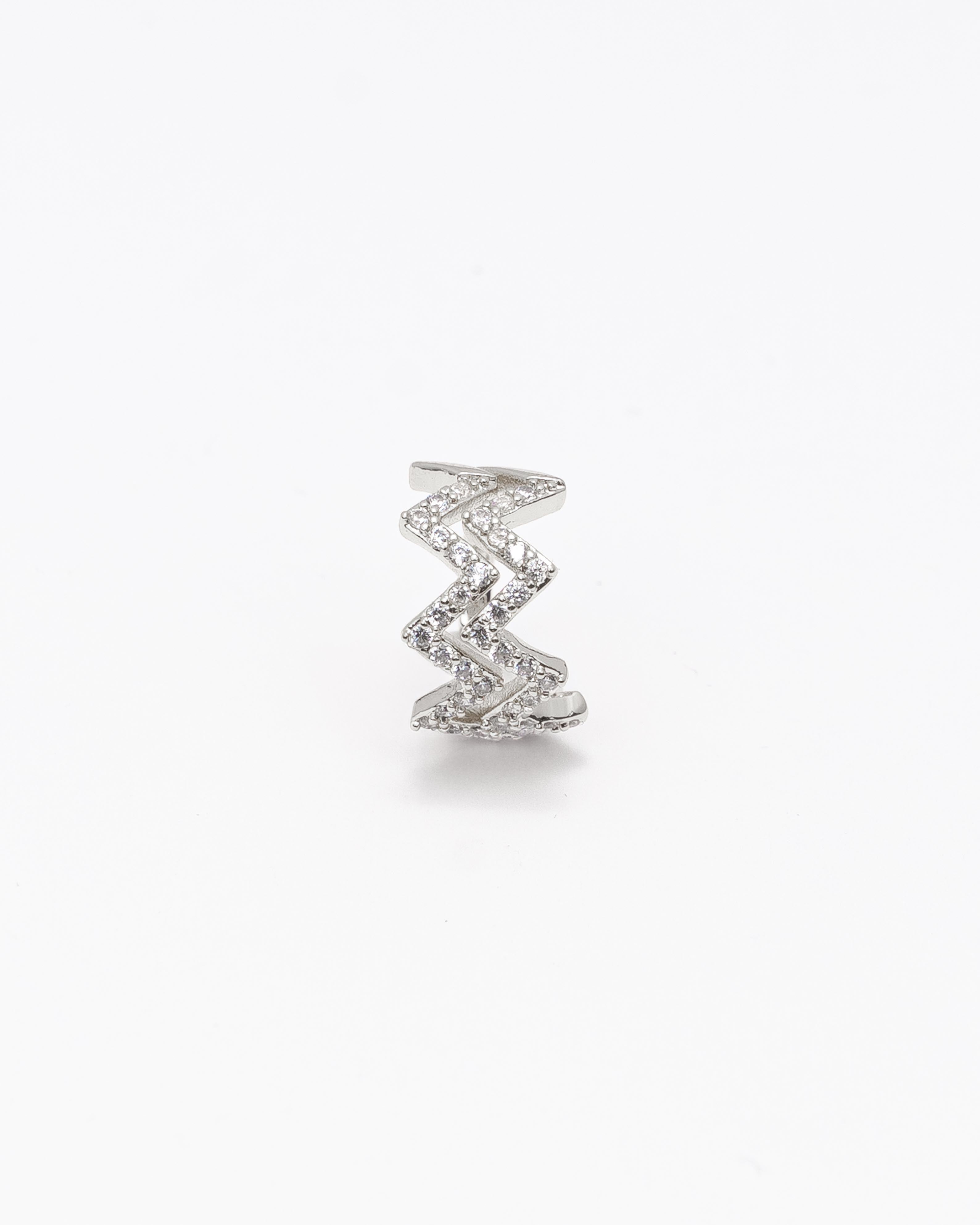 Earcuf Crystal zig zag