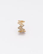 Earcuf Crystal zig zag