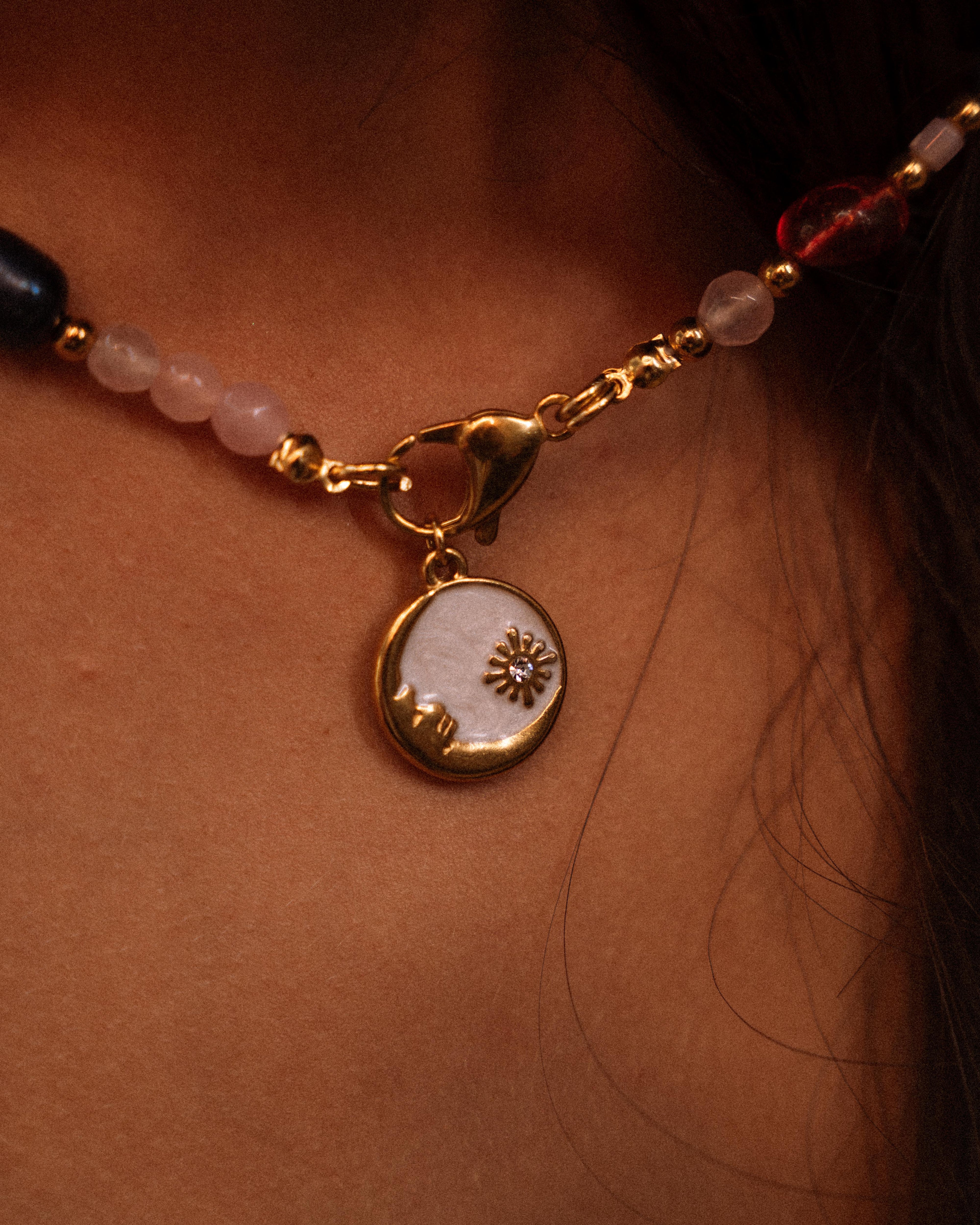 Collana - Haribo moon pink