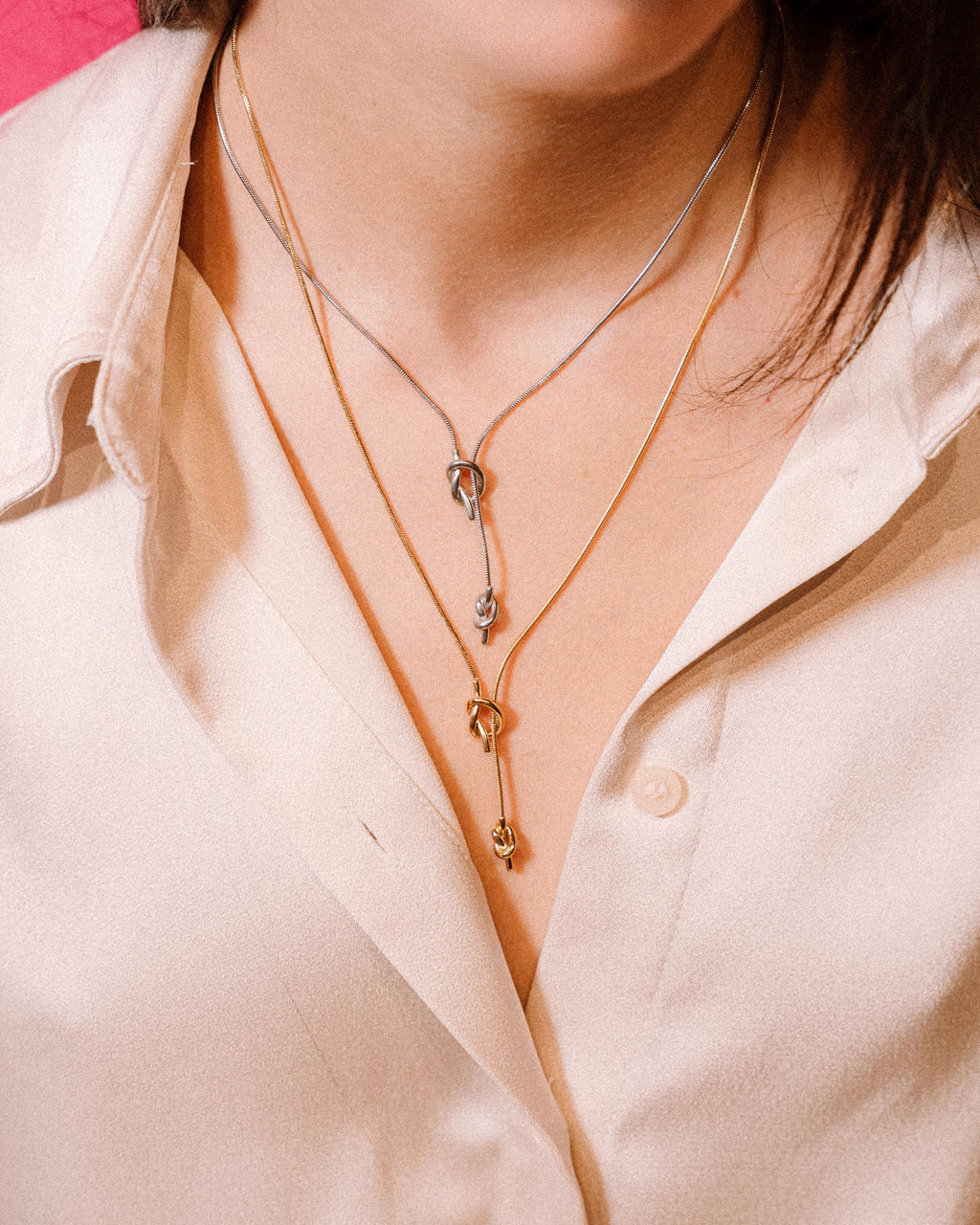 Collana - Doppio Nodo di Luce