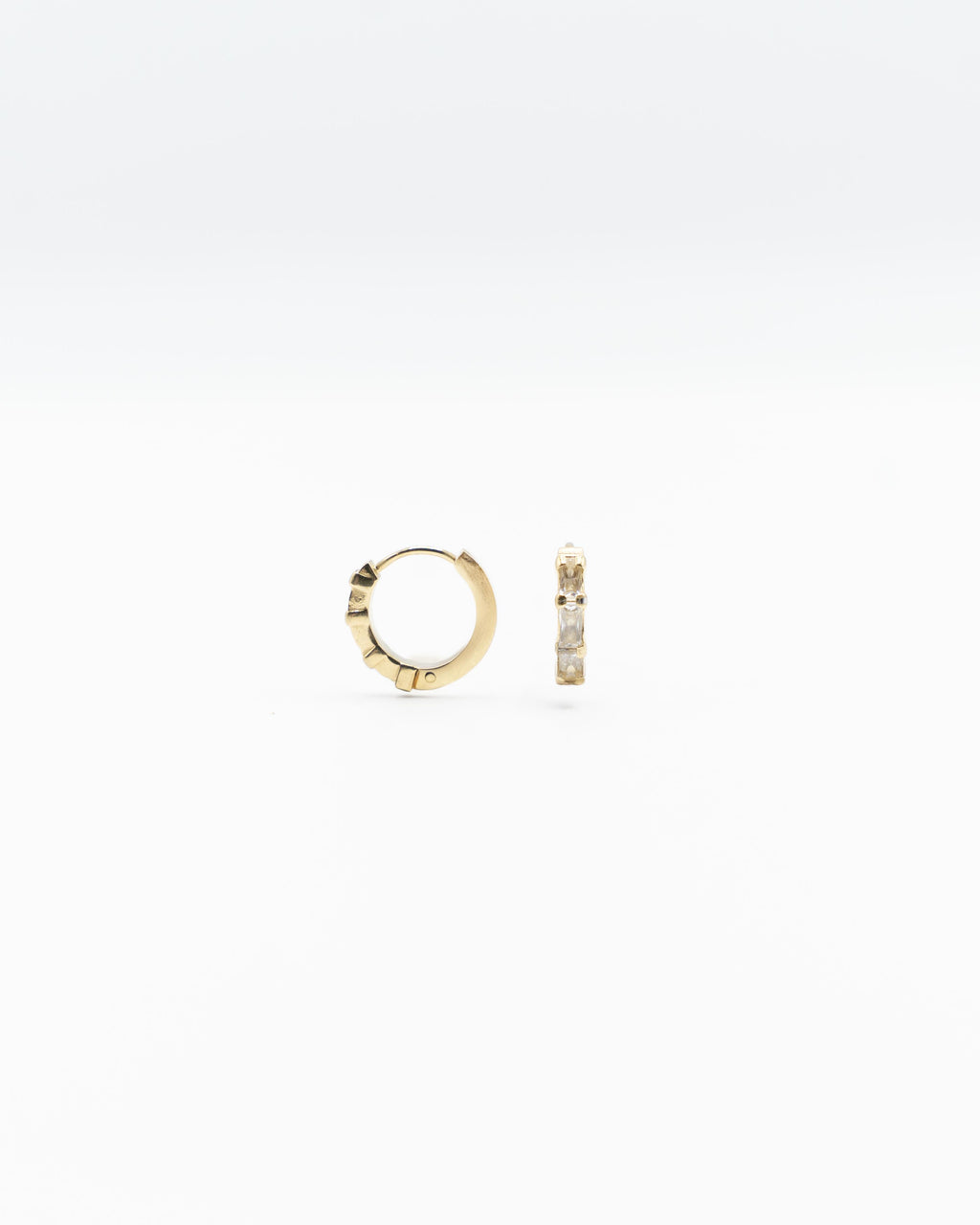 Orecchini - Pietre rettangolari piccole