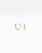 Orecchini - Pietre rettangolari piccole