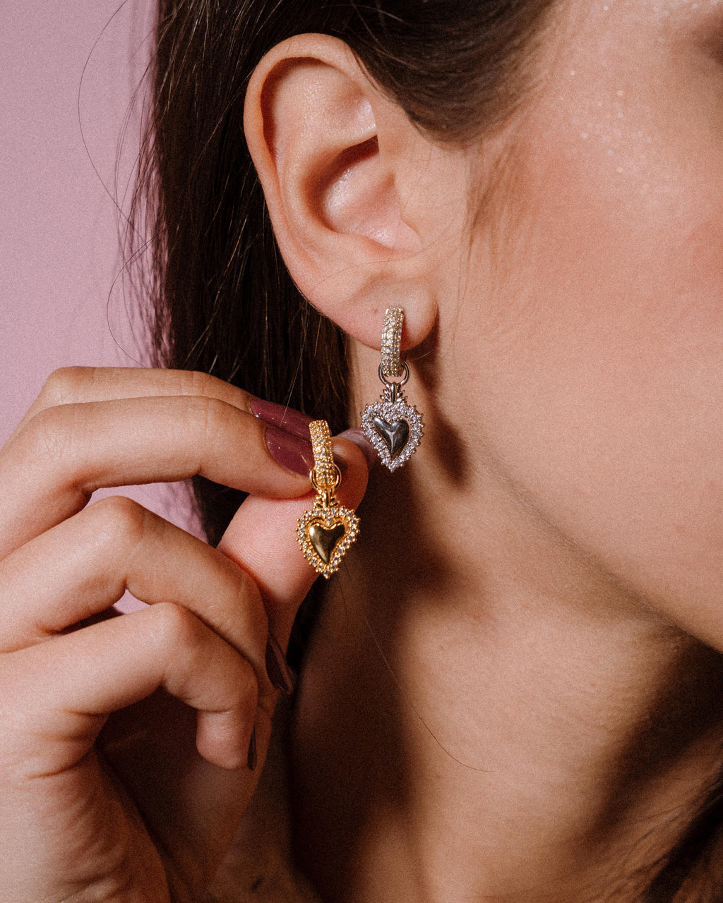 Orecchini - Cuore Divino