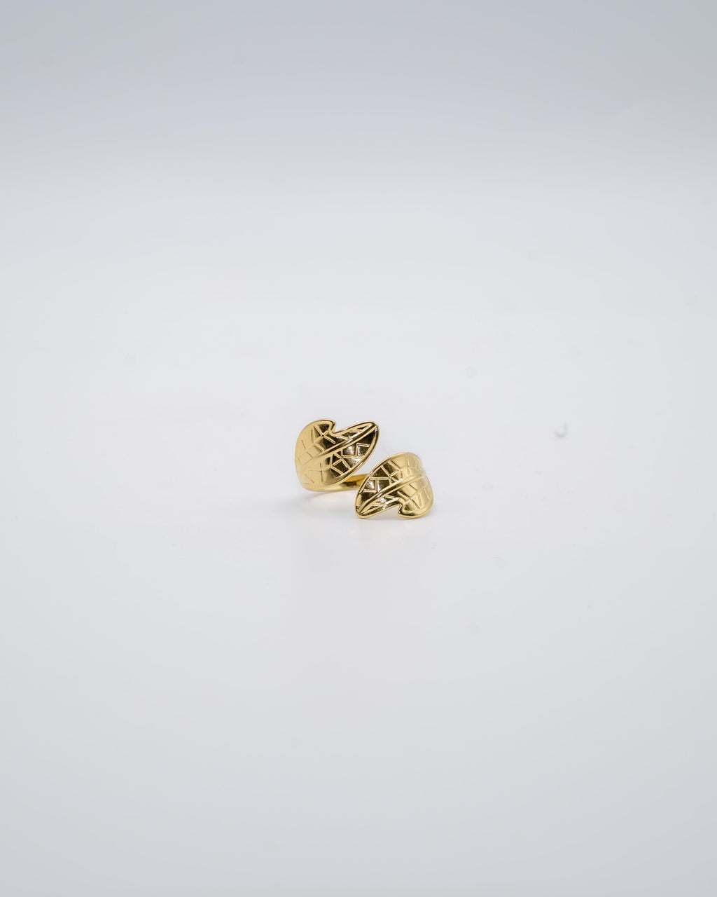 Anello - Foglie oro