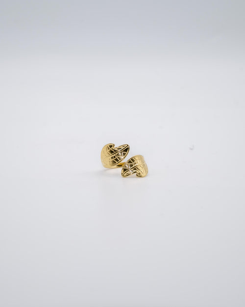 Anello - Foglie oro