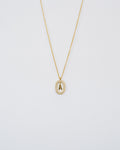 Initial Holy Letter Necklace