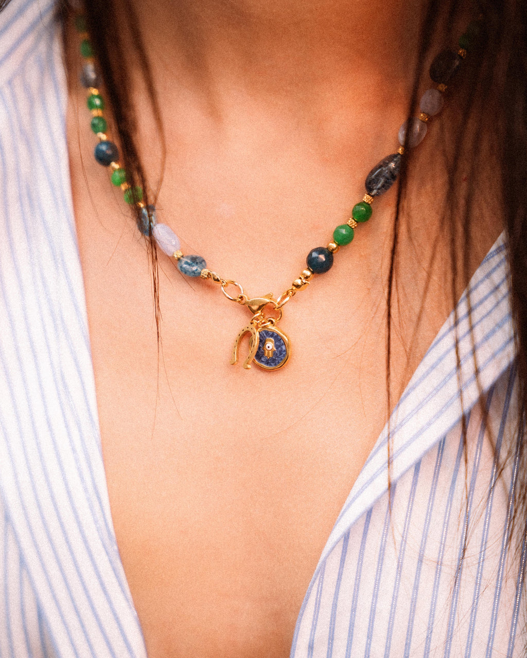 Collana - Haribo blue karma