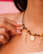 Collanina Texana - "Talismano bianco"