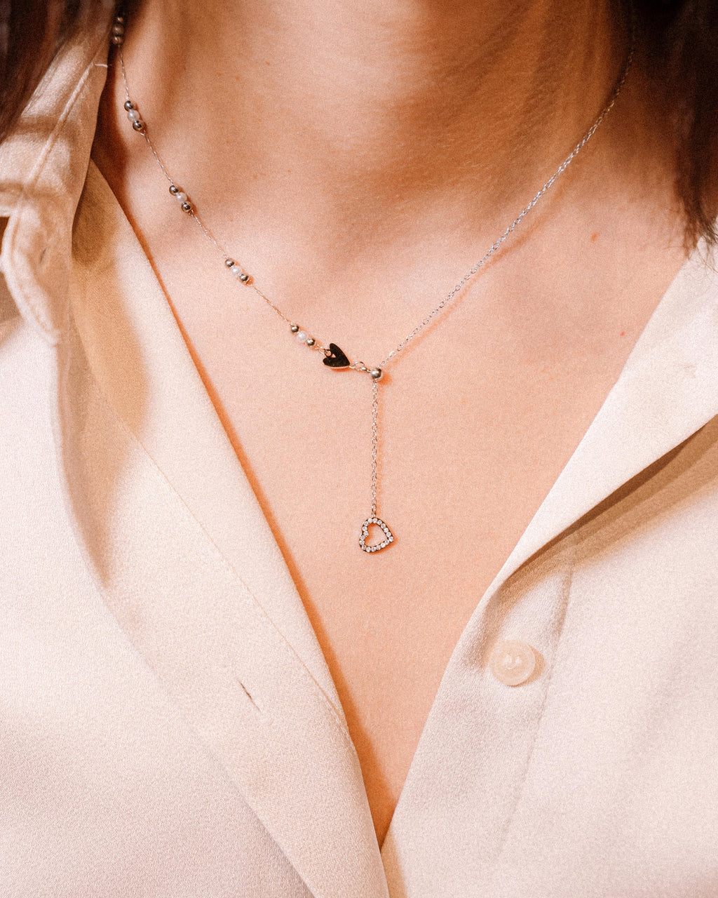 Collana - Cuore Riflesso