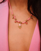 Collanina Texana - "Tulipano"