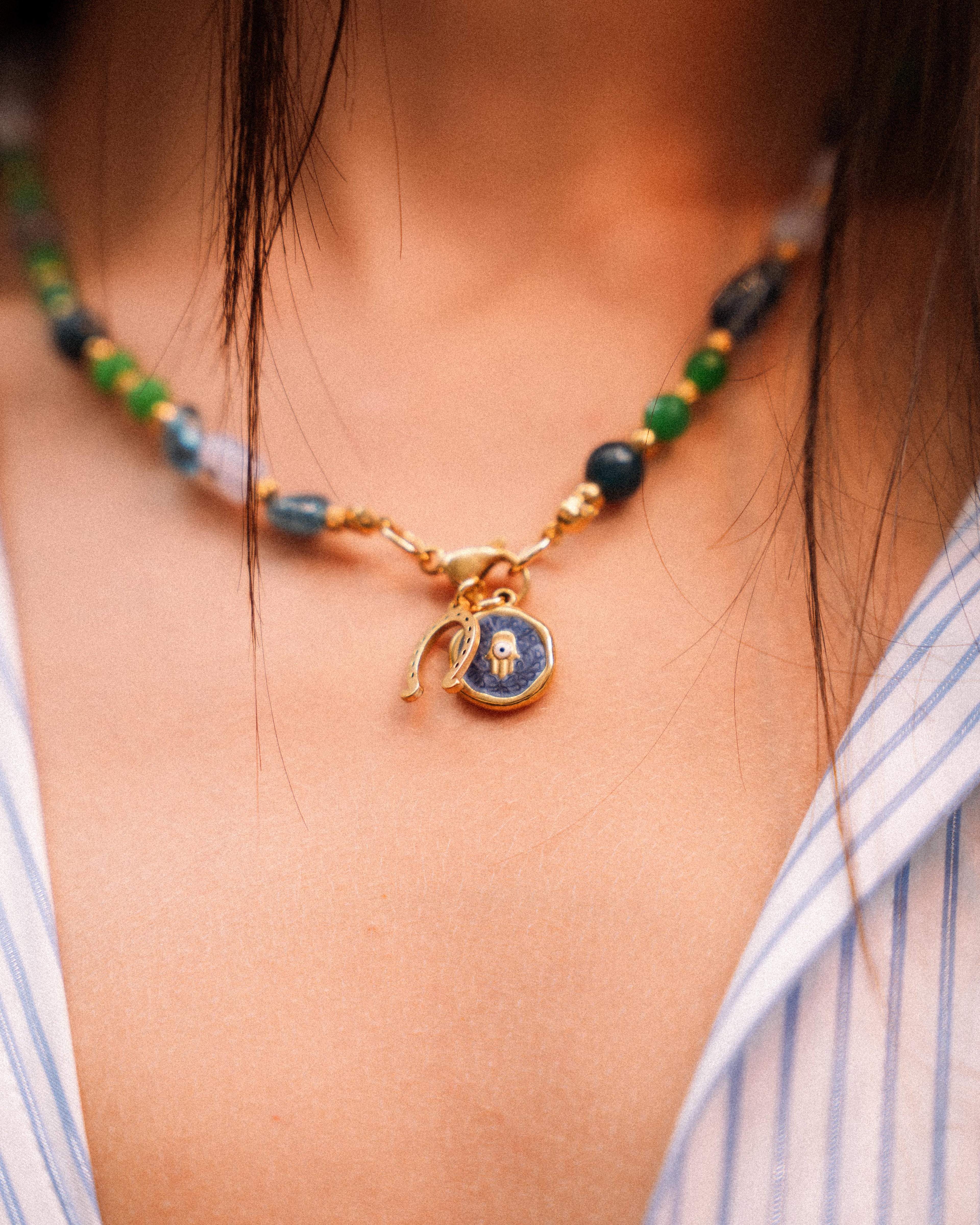 Collana - Haribo blue karma