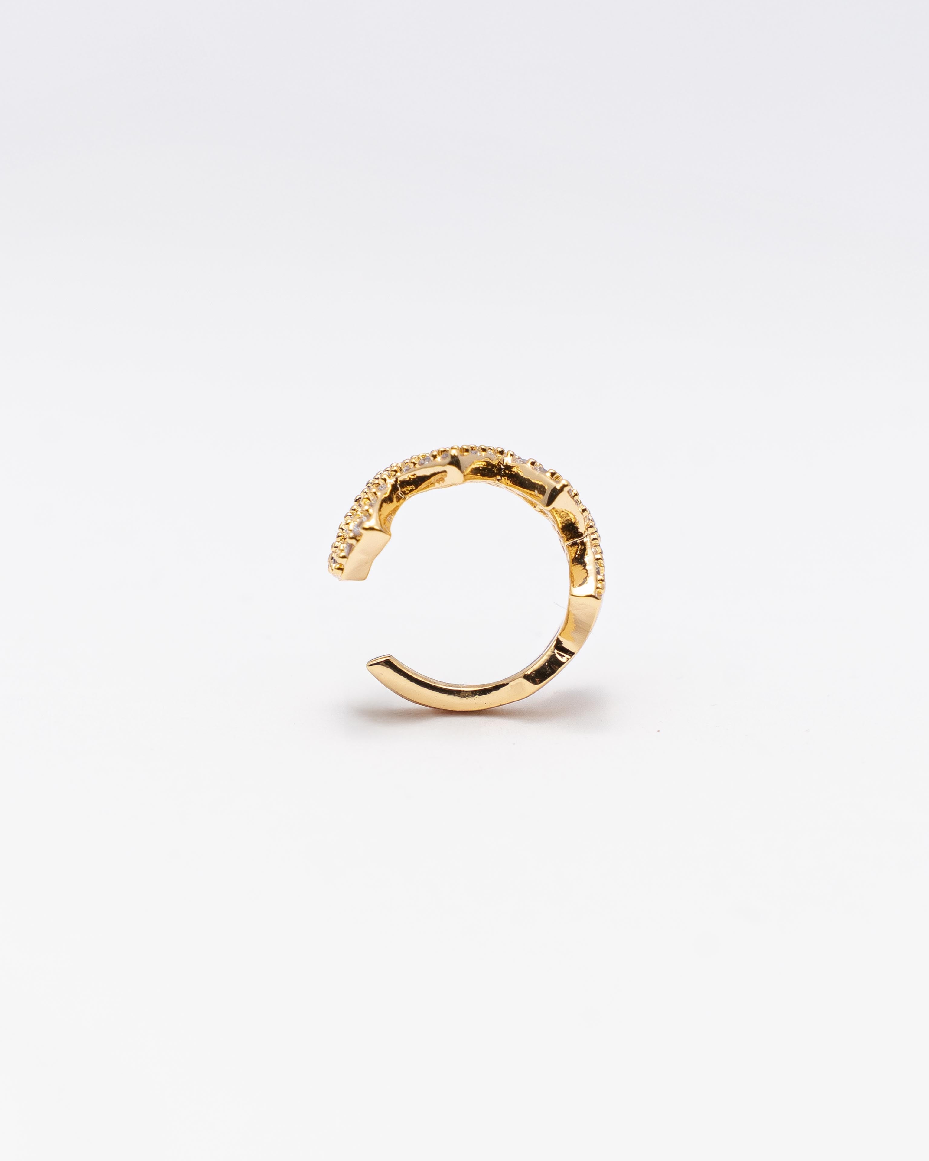 Earcuf Crystal zig zag