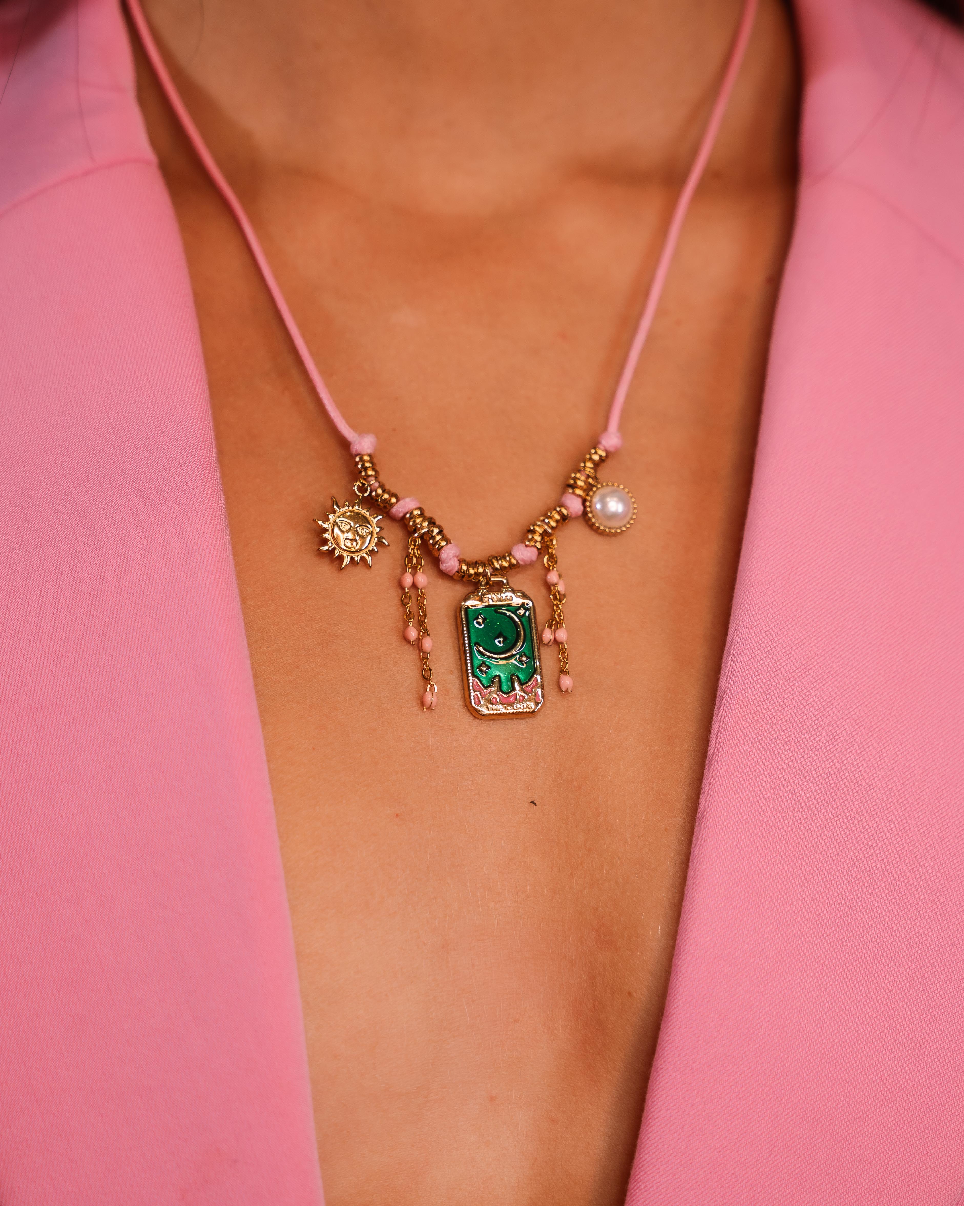 Collanina Texana - "Sole e Luna"