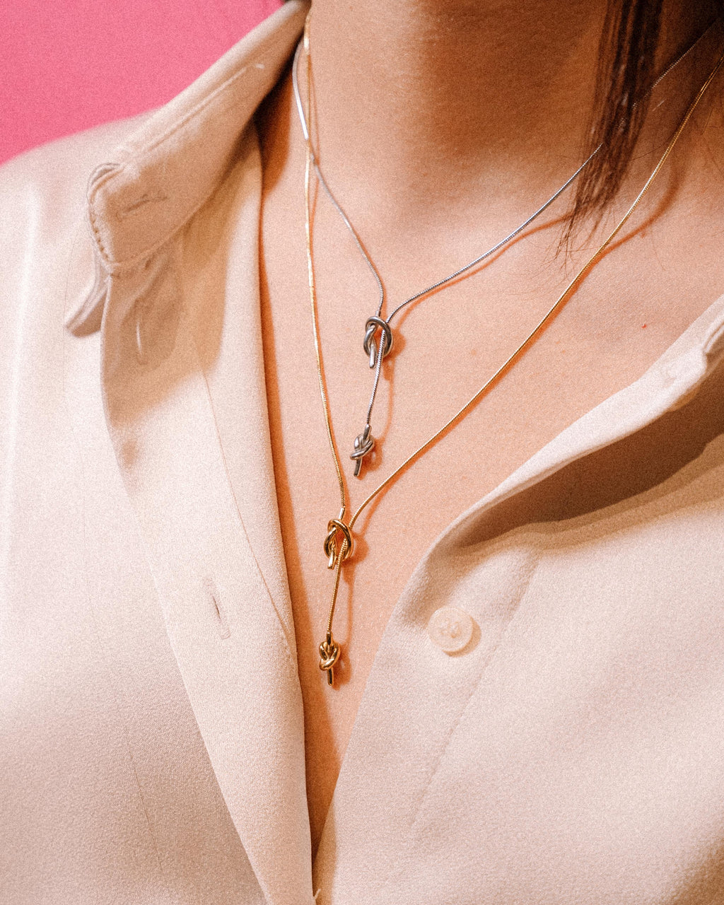 Collana - Doppio Nodo di Luce