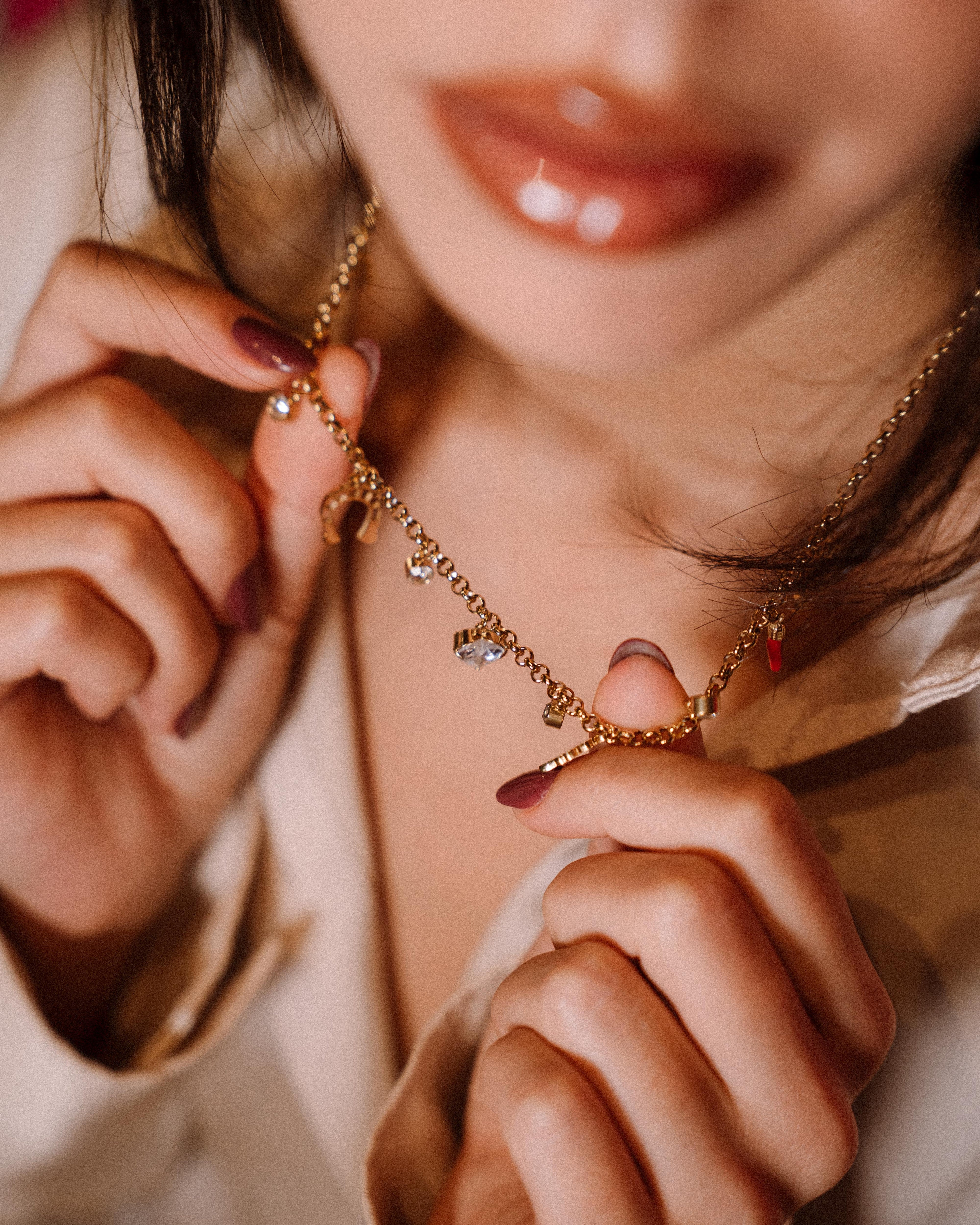 Collana - Catenina Fortuna Charms