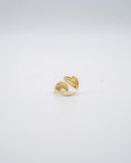 Anello - Foglie oro