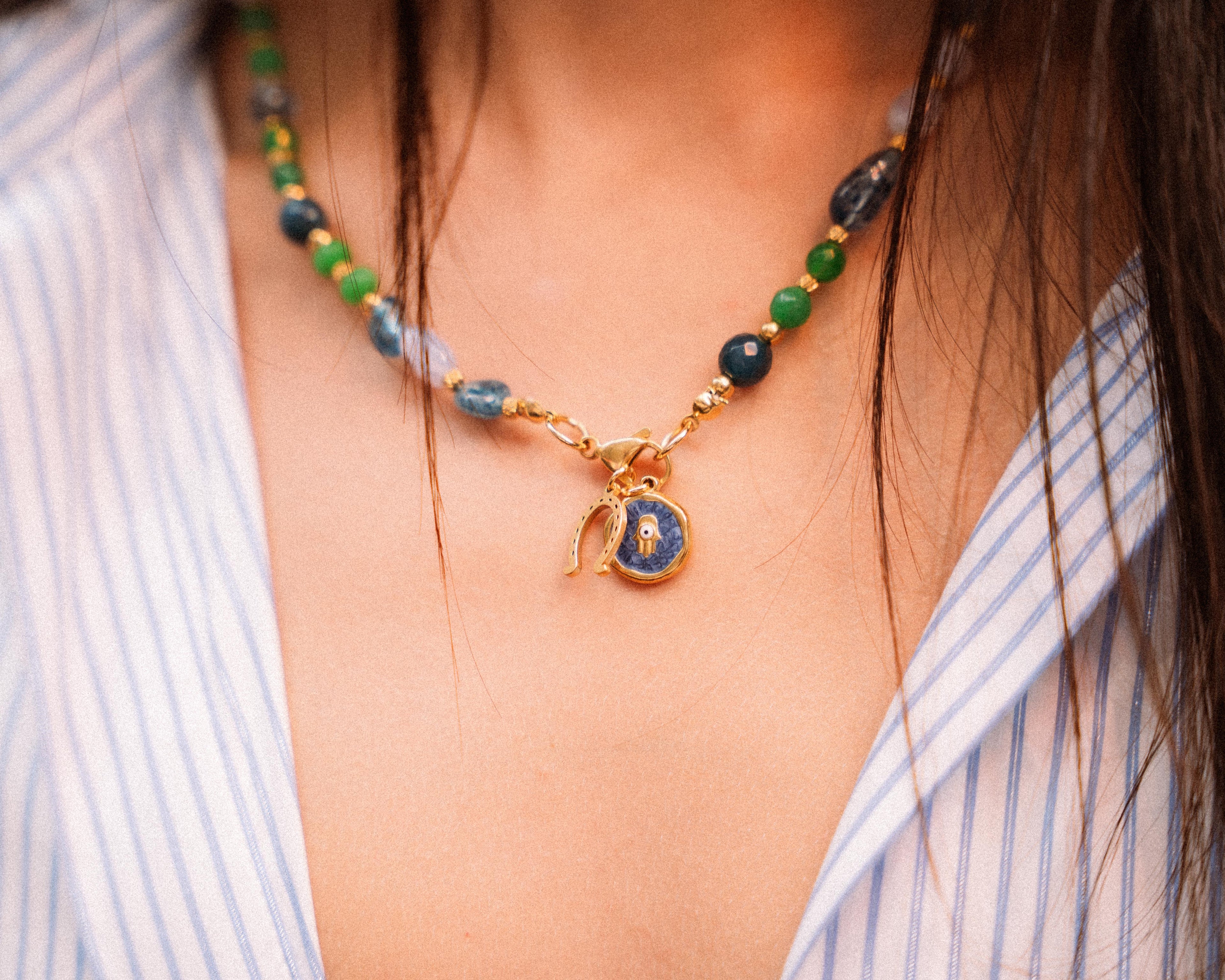 Collana - Haribo blue karma