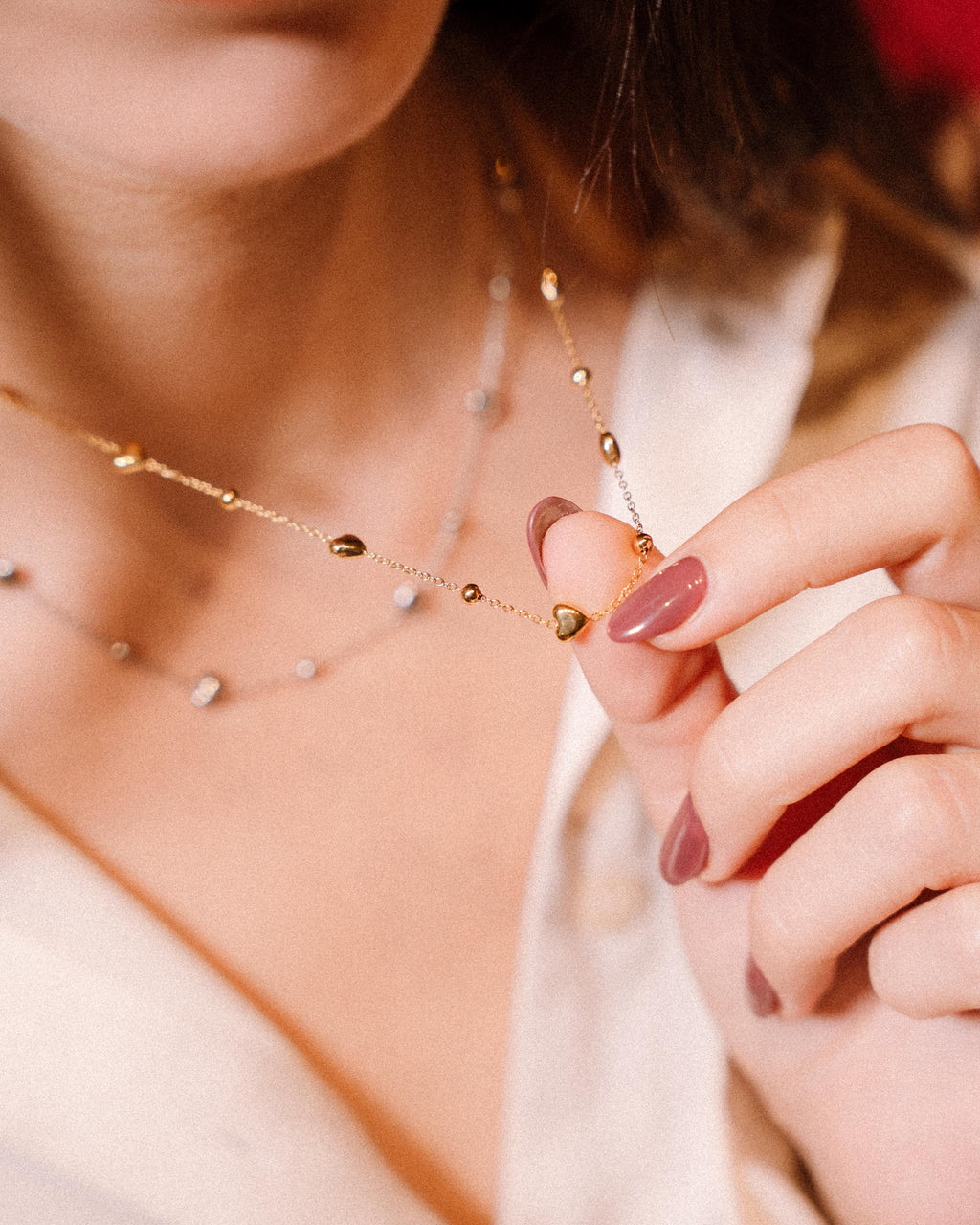 Collana - Cuori Infiniti