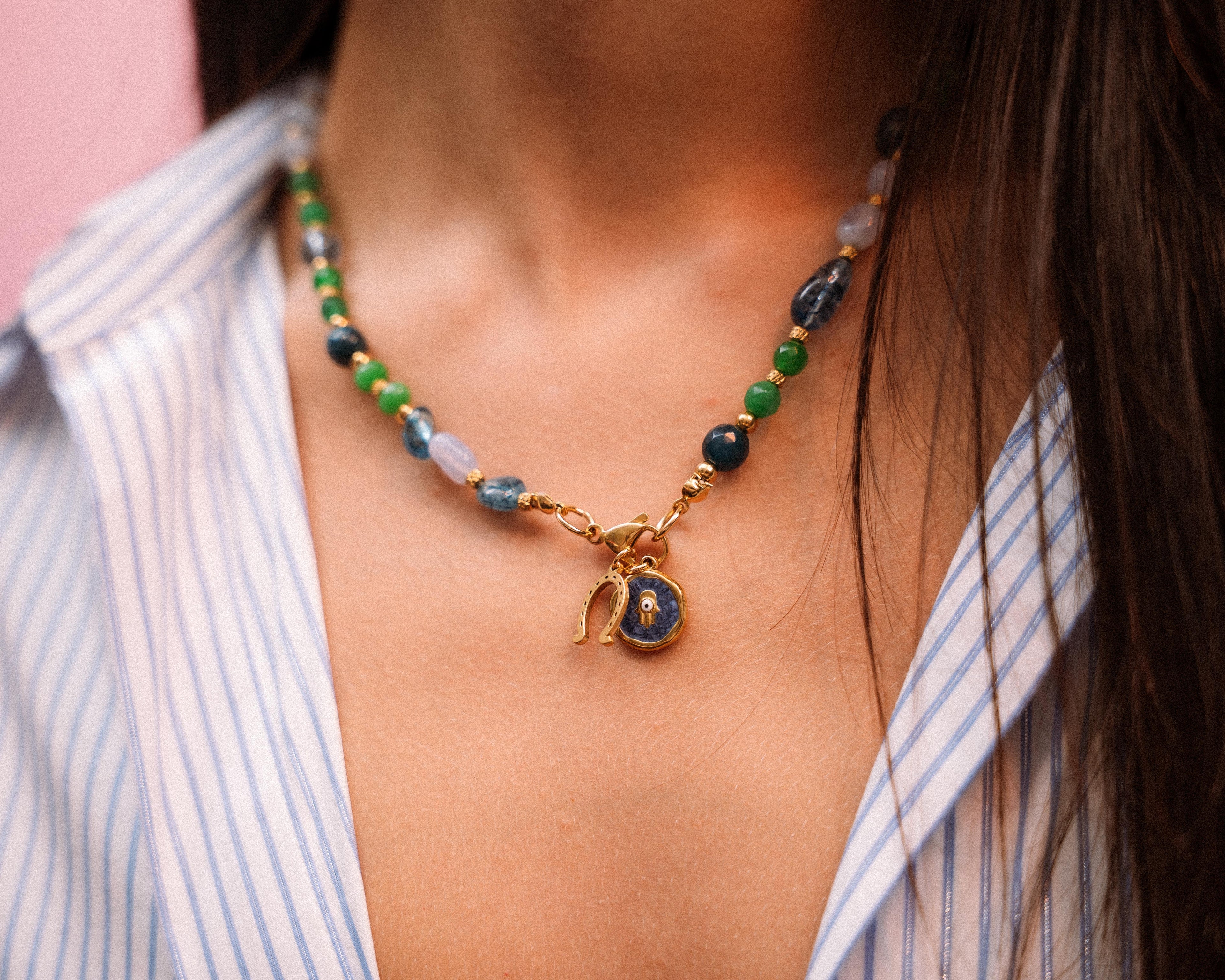 Collana - Haribo blue karma