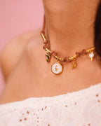 Collanina Texana - "Talismano bianco"